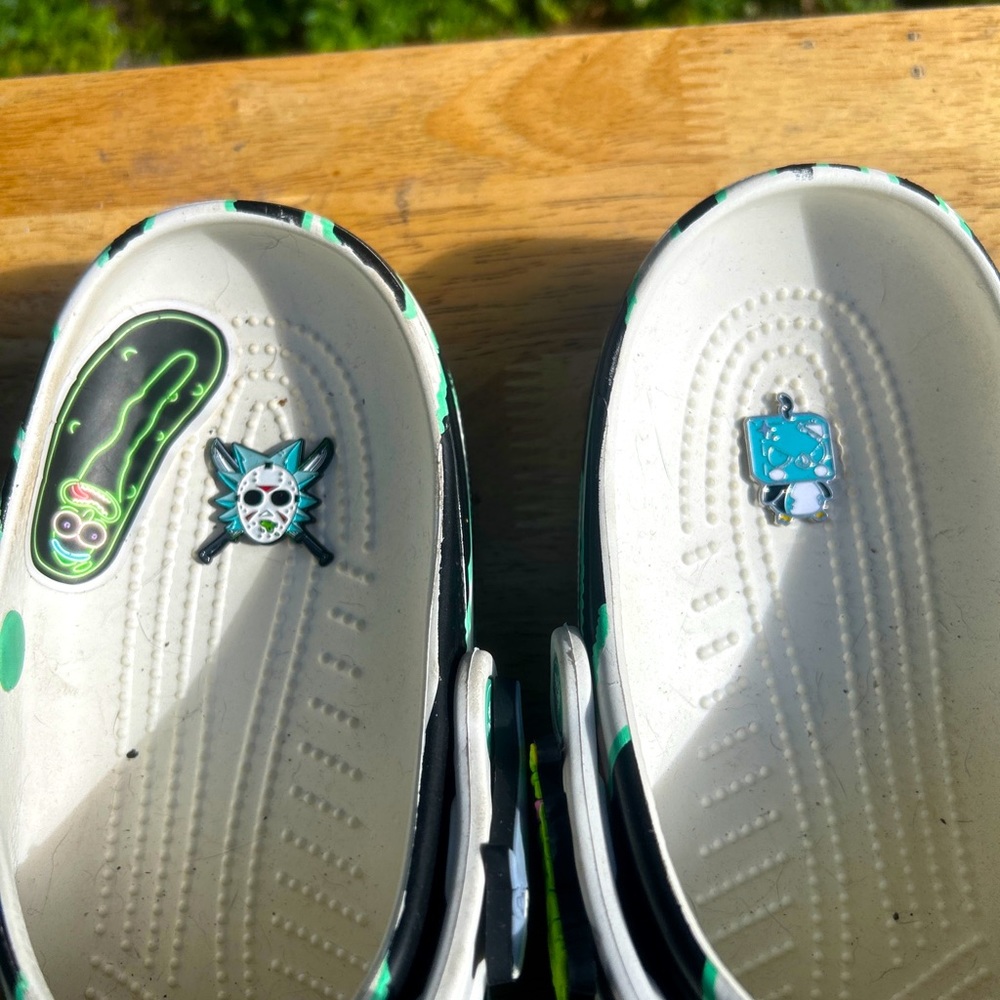 Rick And Morty Art Basel Custom Crocs - image 4